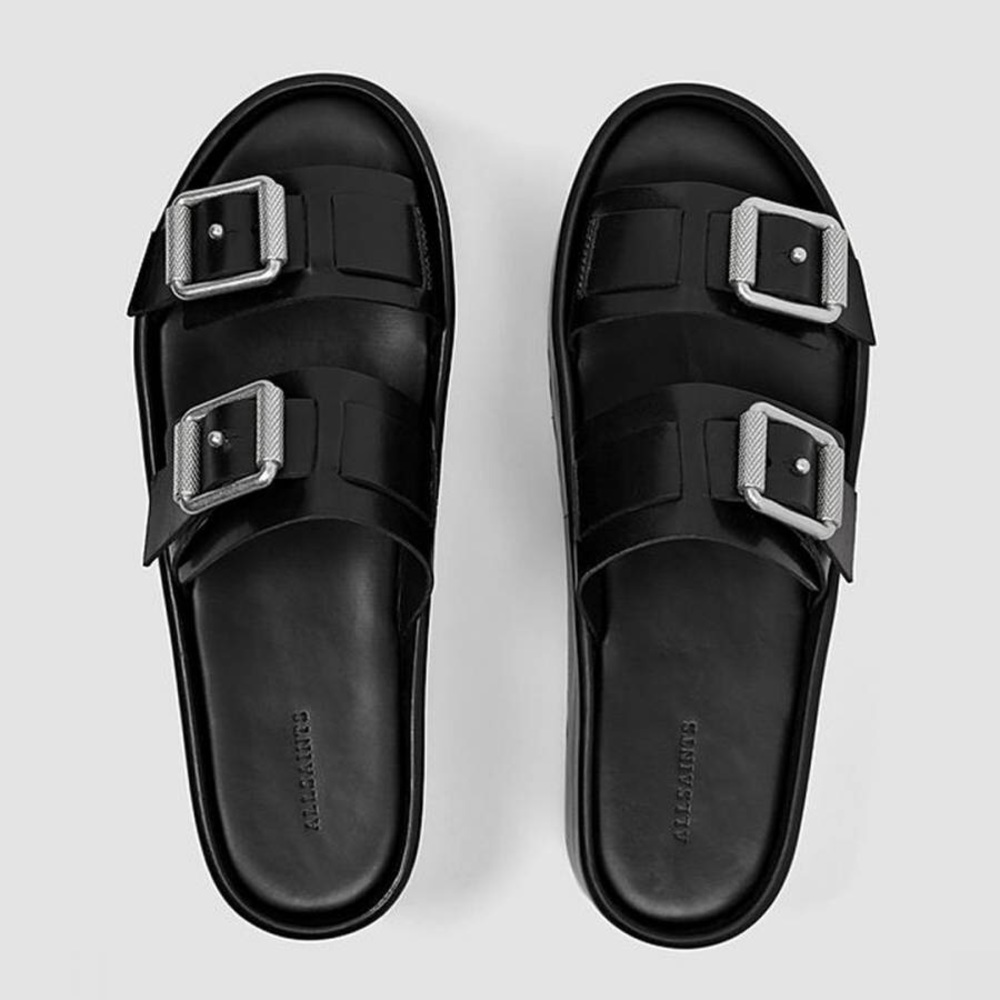 All Saints leather Knox sandals